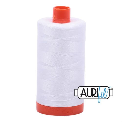 Aurifil Egyptian Cotton 50W- White 2024