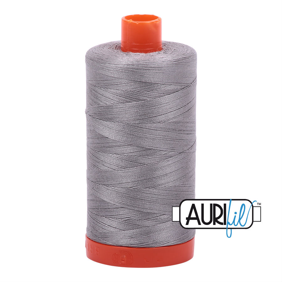 Aurifil Egyptian Cotton 50W- Stainless Steel - 2620