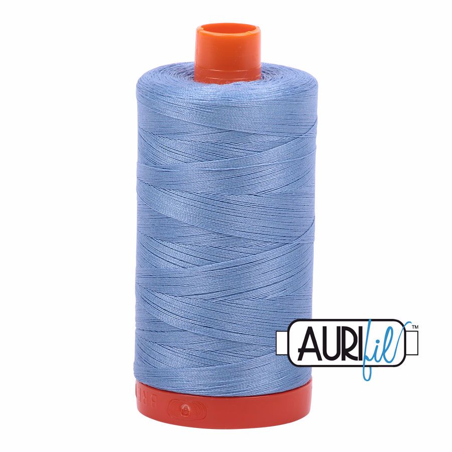Aurifil Egyptian Cotton 50W- Light Delft Blue - 2720