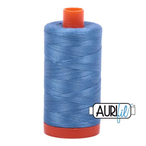 Aurifil Egyptian Cotton 50W- Light Wedgewood 2725