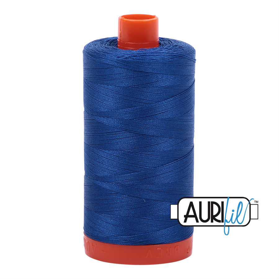 Aurifil Egyptian Cotton 50W- Medium Blue - 2735