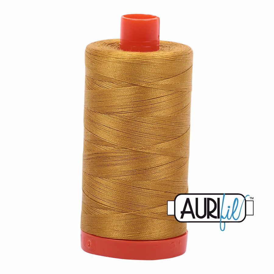 Aurifil Egyptian Cotton 50W- Mustard - 5022