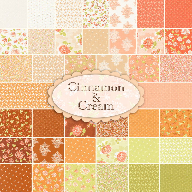 Moda Jelly Roll - Cinnamon & Cream